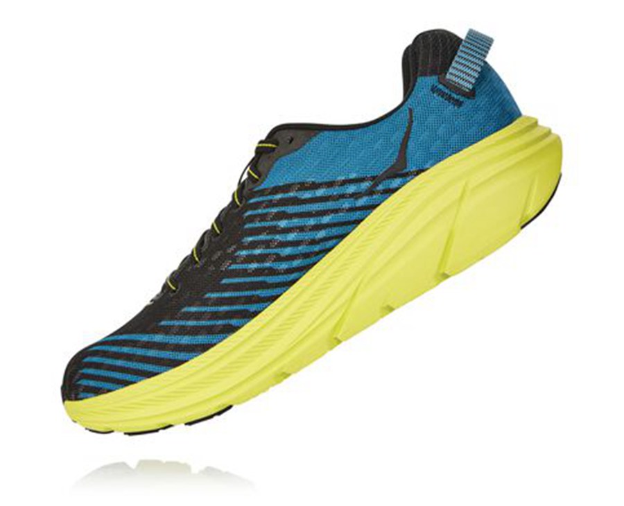 Hoka One One Tenisky Panske Čierne/Zelene - Rincon - 53091-BCRU